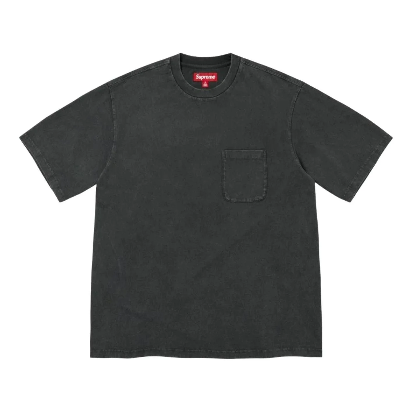 Supreme FW26 Cracked Pocket S/S T-Shirt 'Black' SUP-FW26-047-BLK - 1