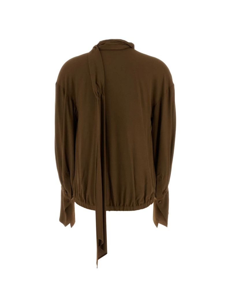 Blumarine tie-neck blouse outlook