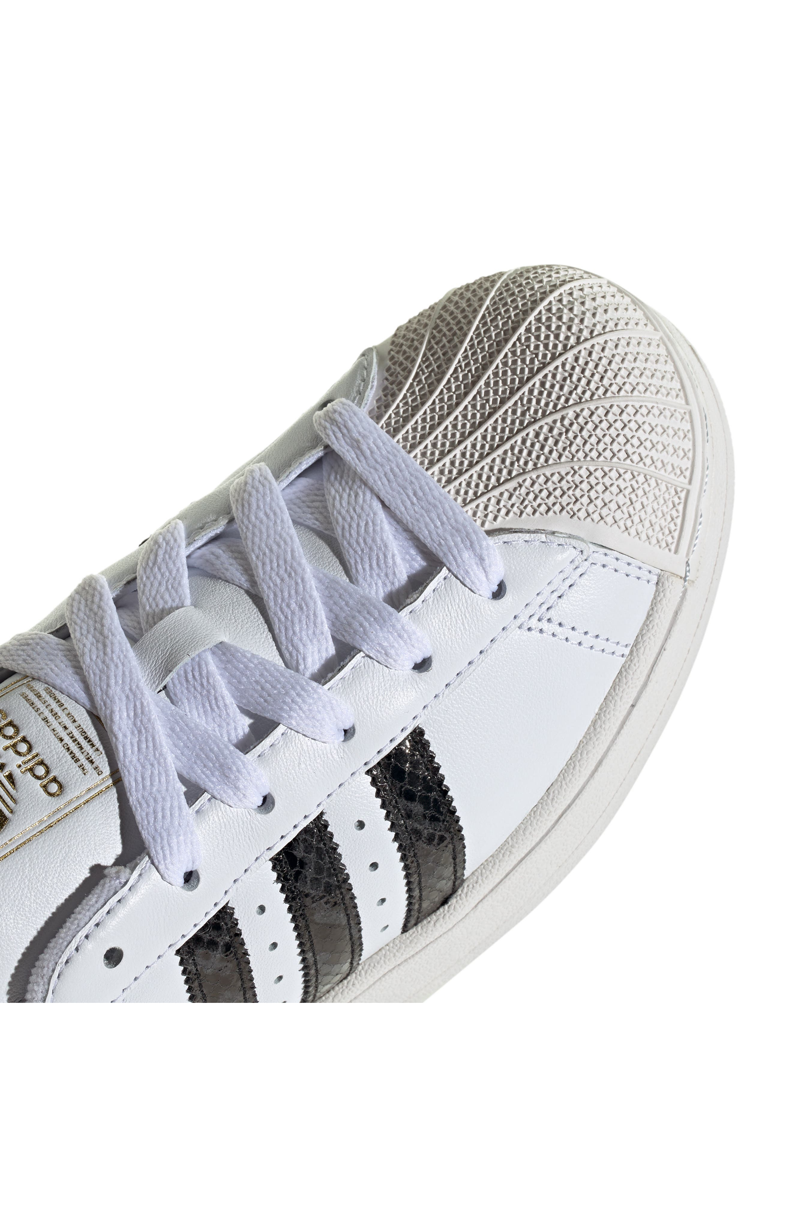 adidas Superstar II Sneaker in White/Grey/Crystal White at Nordstrom - 7
