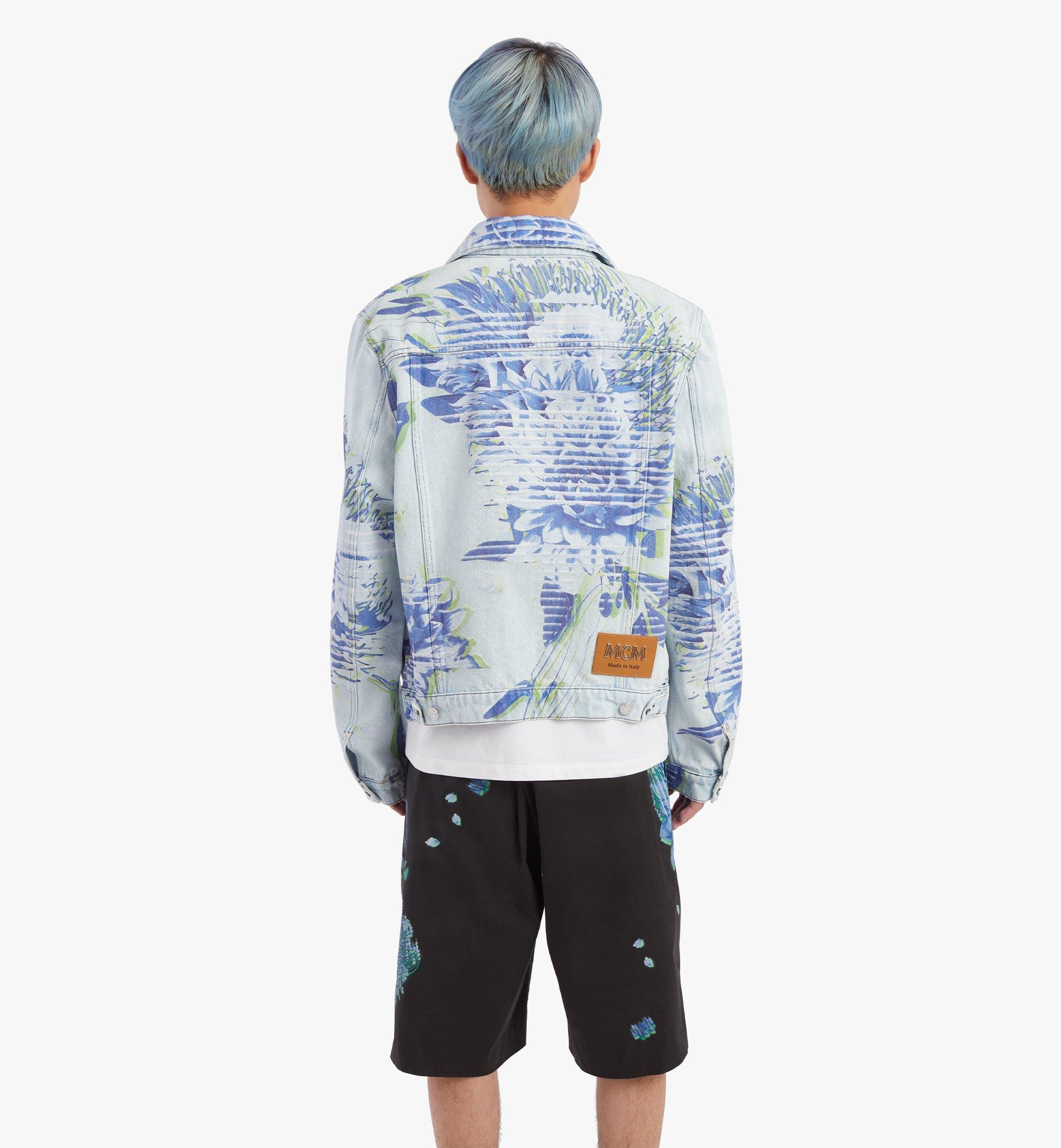 Men’s Tech Flower Denim Jacket - 6
