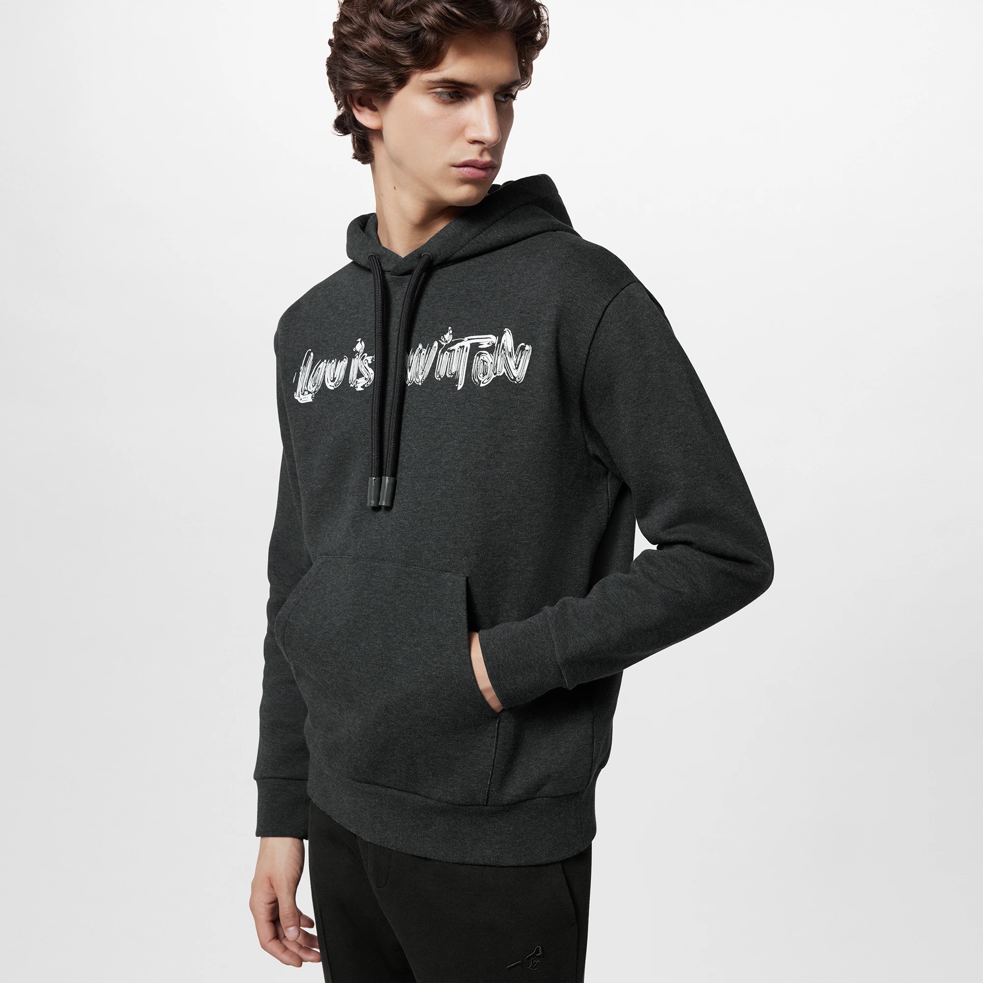 Printed Cotton Hoodie - 2