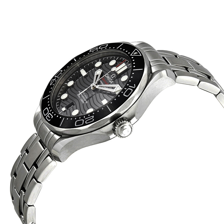 Pre-owned Omega Seamaster Black Dial Men's Watch 210.30.42.20.01.001 - 2