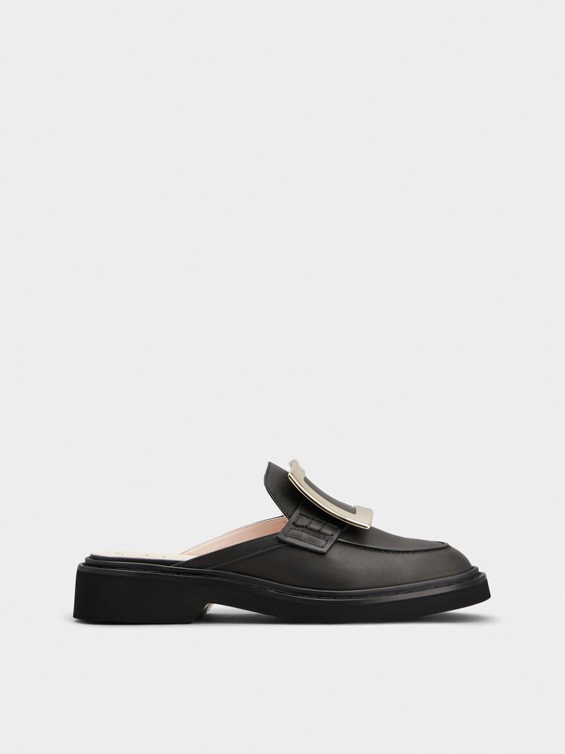 Viv' Rangers Mules in leather 1