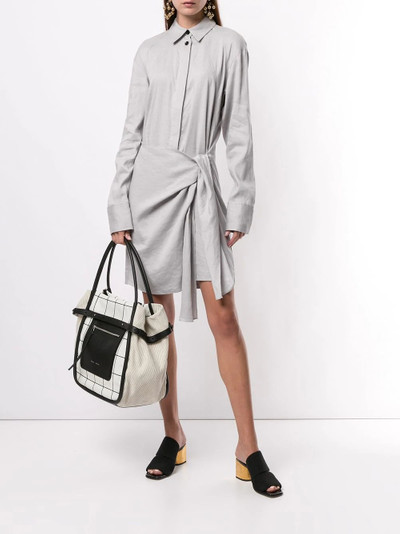 Proenza Schouler wrap shirt dress outlook