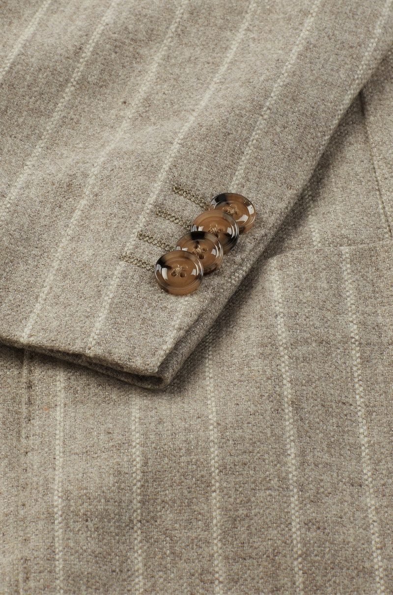 SLIM-FIT SUIT IN STRIPED WOOL 9