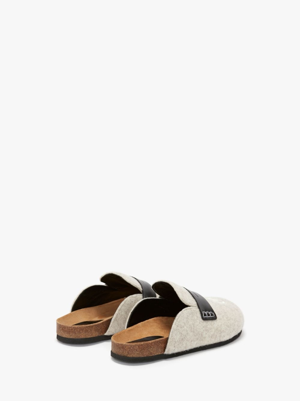 FELT LOAFER MULES - 3