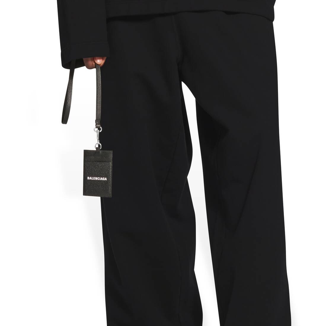 Men's Cash Card And Badge Holder  in Black - 3
