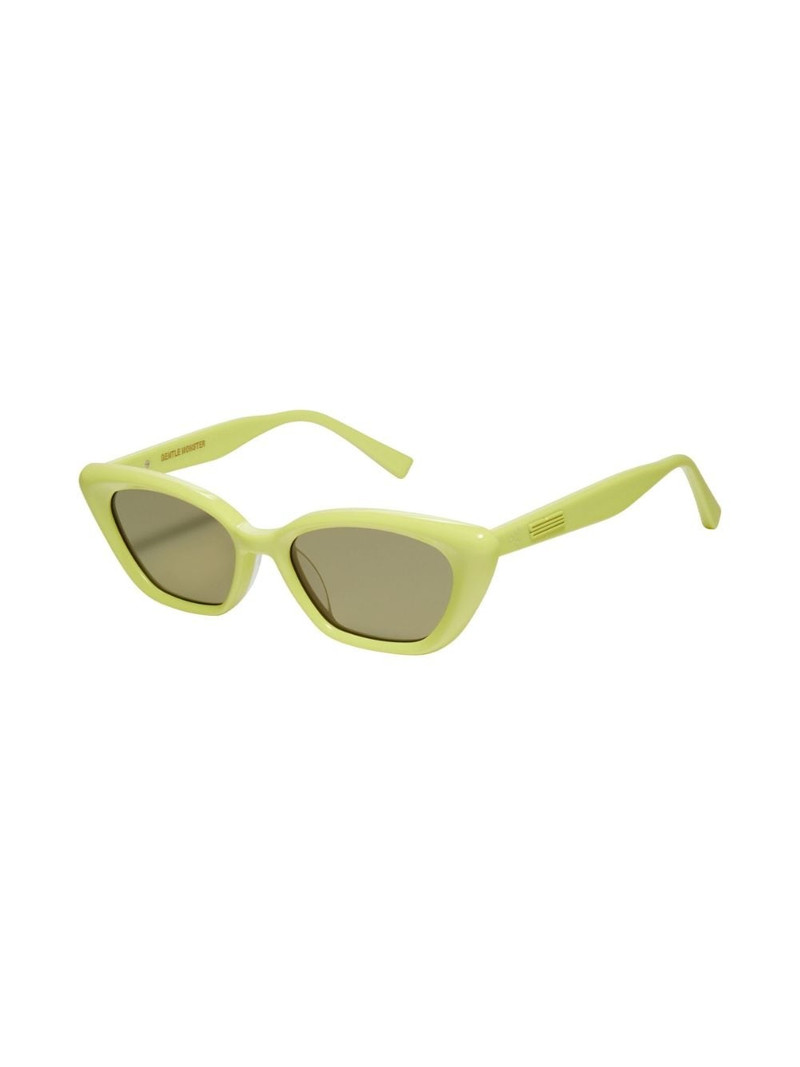 GENTLE MONSTER Terra Cotta Y7 logo-plaque sunglasses outlook