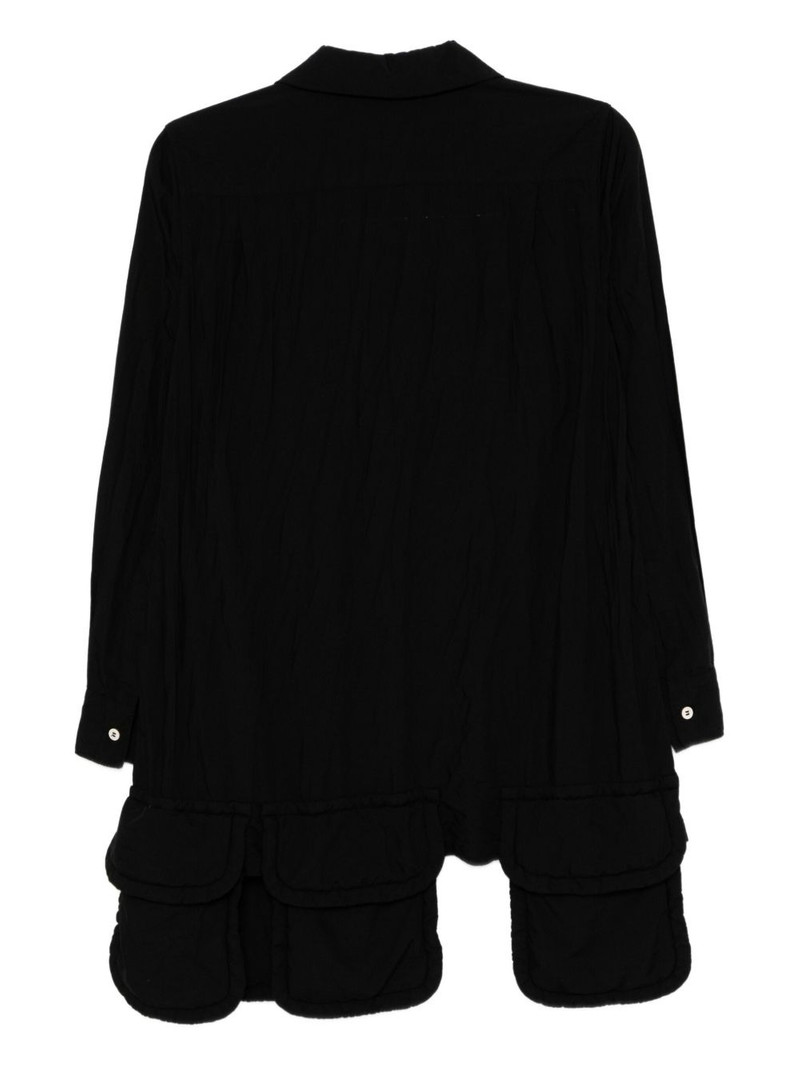 Comme des Garçons Comme des Garçons crease-effect blouses outlook