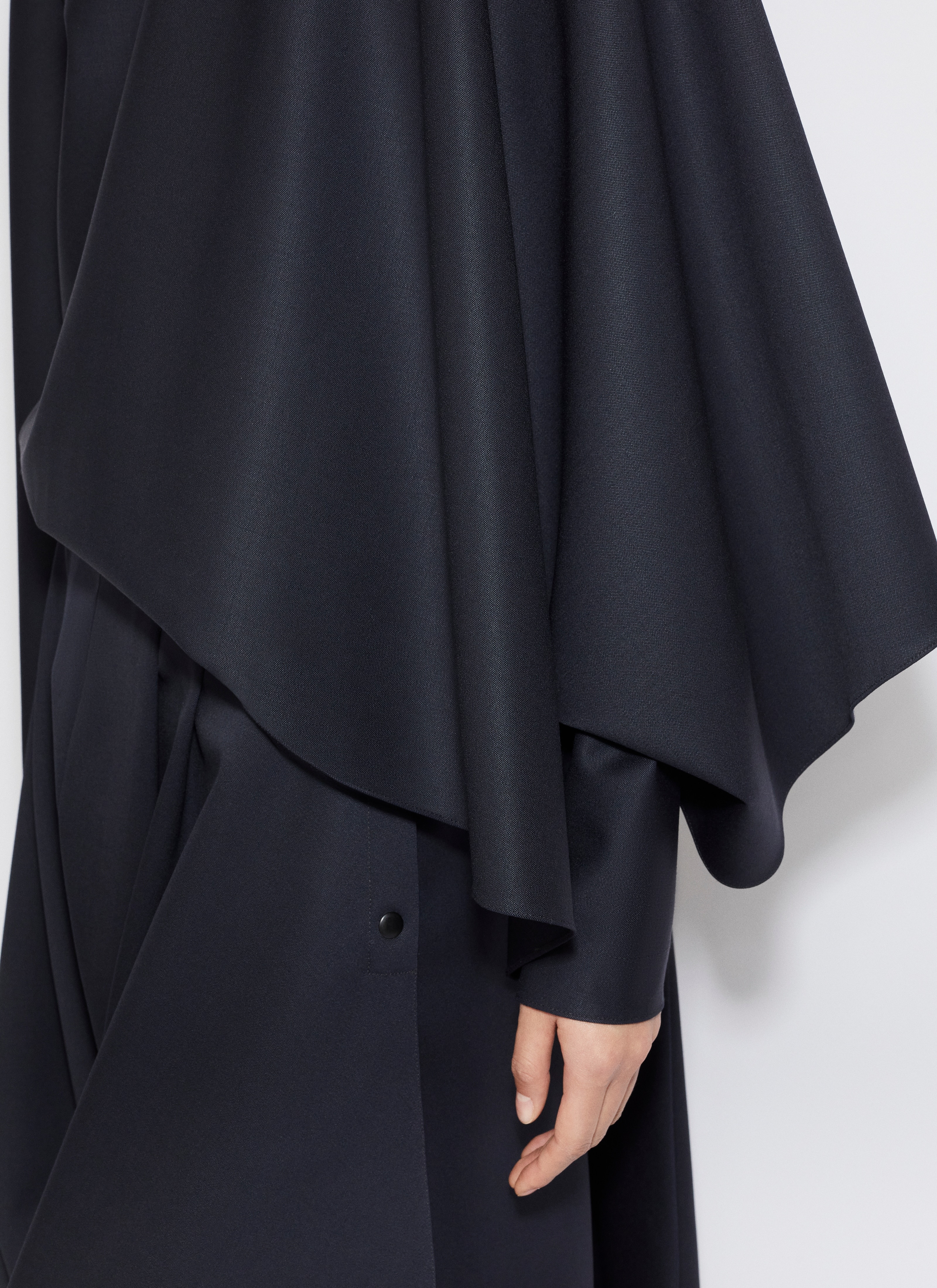 BACKLESS SCARF BLOUSE - 7