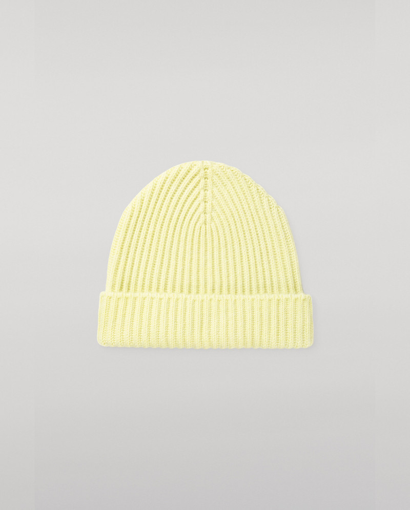 Lovat Yellow Cashmere Hat 1