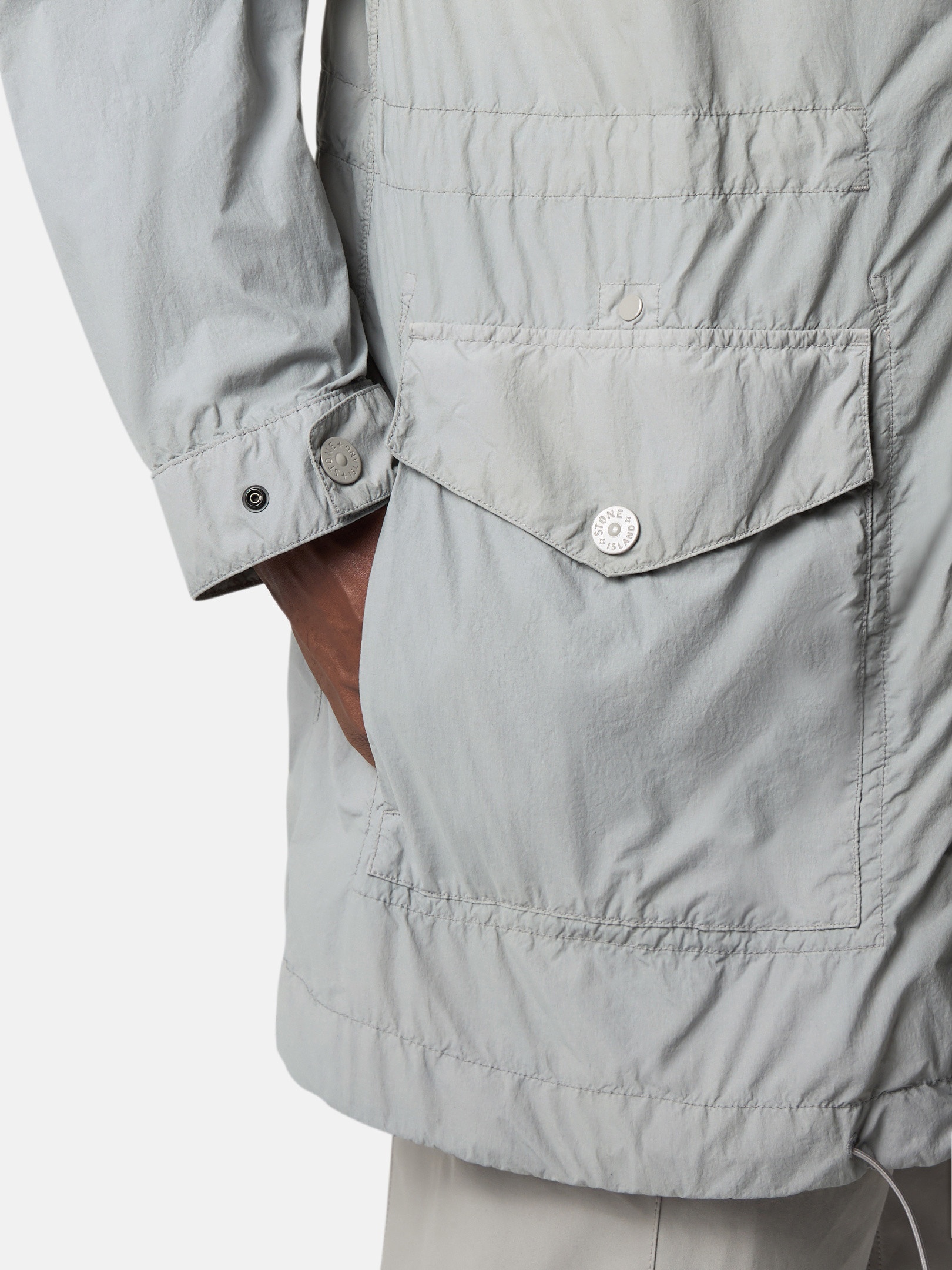 7100014 NYLON SMERIGLIATO_STONE ISLAND GHOST - 5