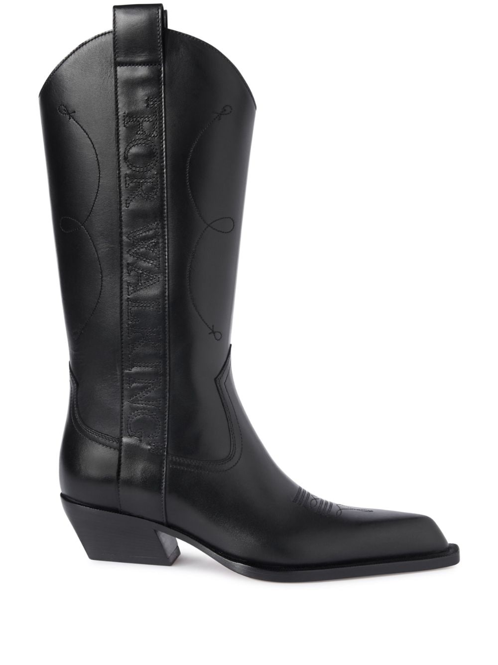 For Walking leather boots - 1