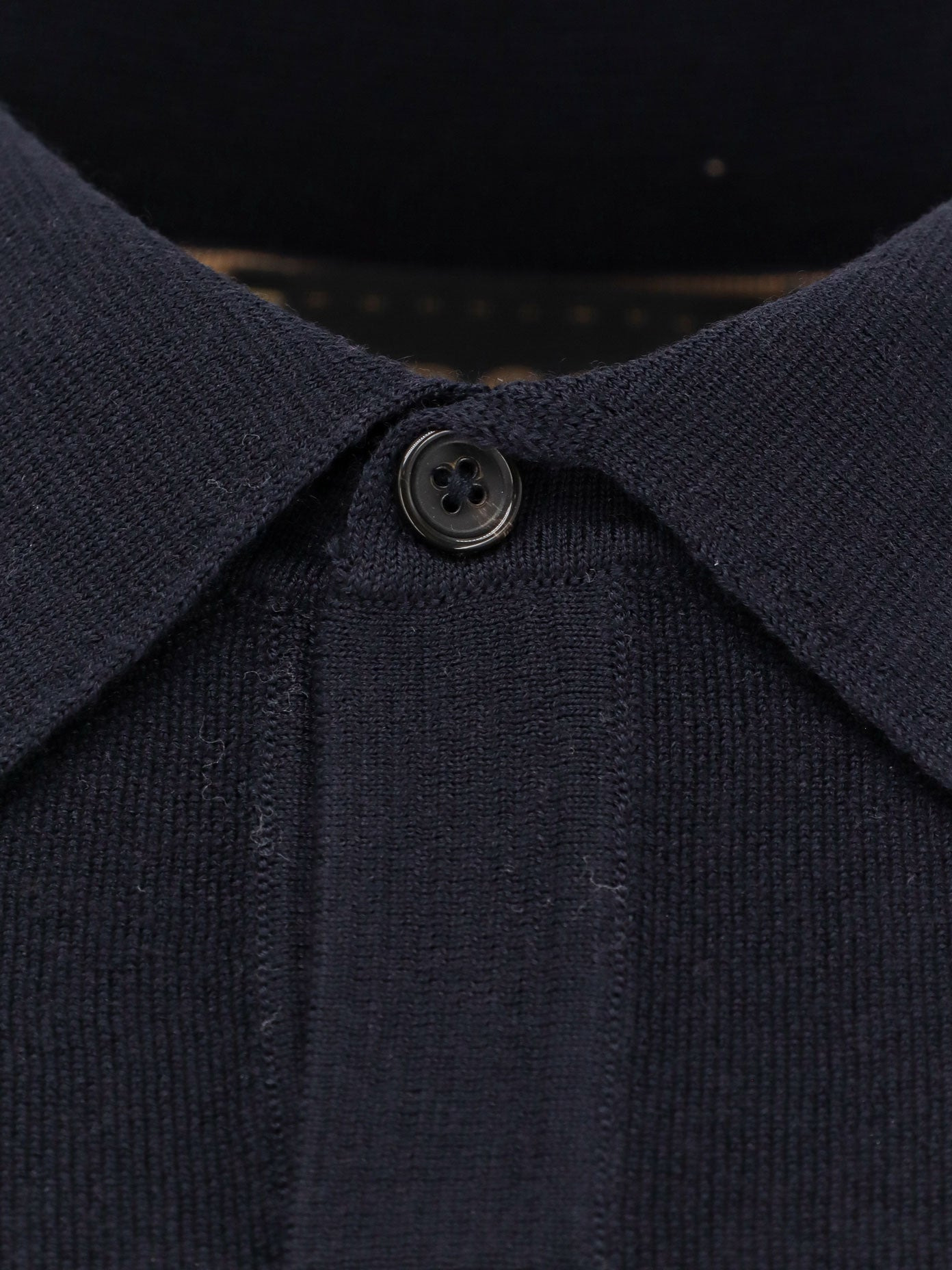 VIRGIN WOOL POLO SHIRT - 3