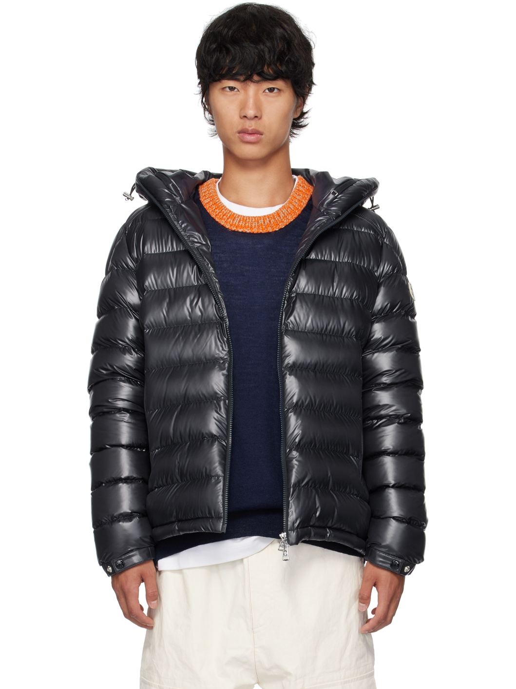 Navy Besines Down Jacket - 1