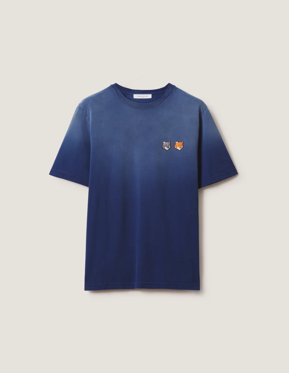 DOUBLE FOX HEAD FADED COMFORT TEE-SHIRT - 1