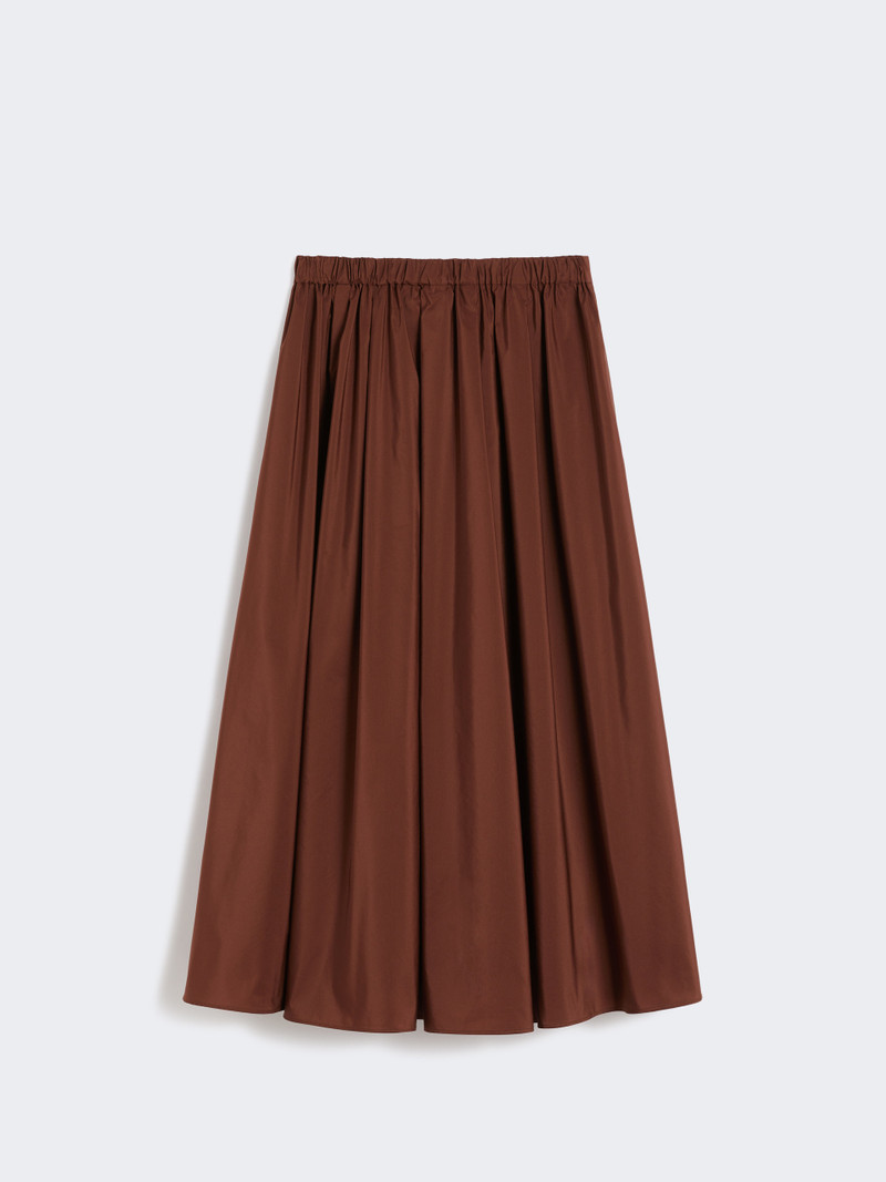 BRUNO1234 Long taffeta skirt 1