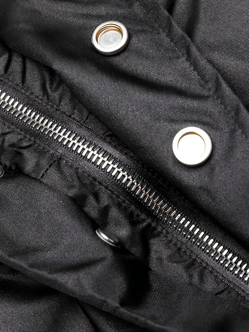 skull-print hooded windbreaker 4