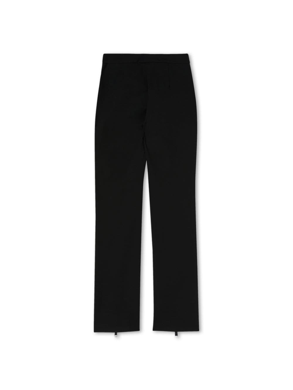 GABARDINE STRETCH ZIP PANTS - 6