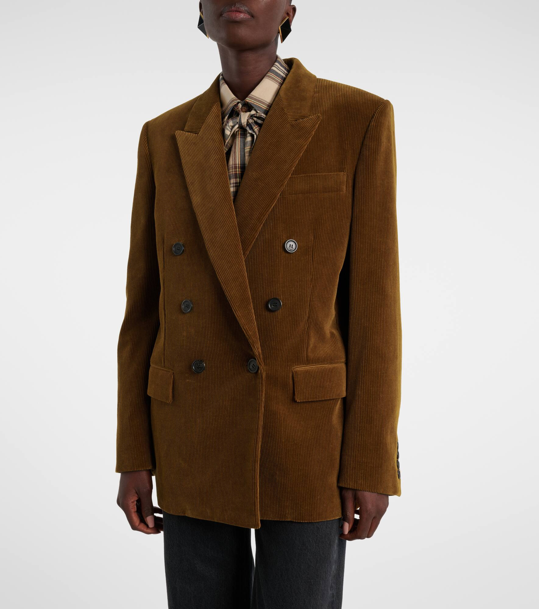 Cotton corduroy blazer - 6