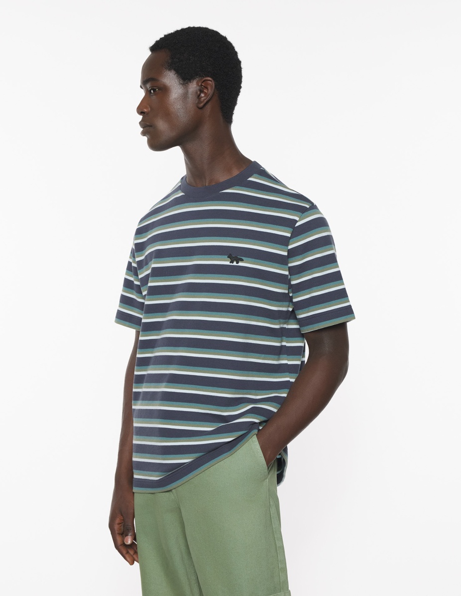 PROFILE FOX PATCH STRIPED COMFORT TEE-SHIRT - 3