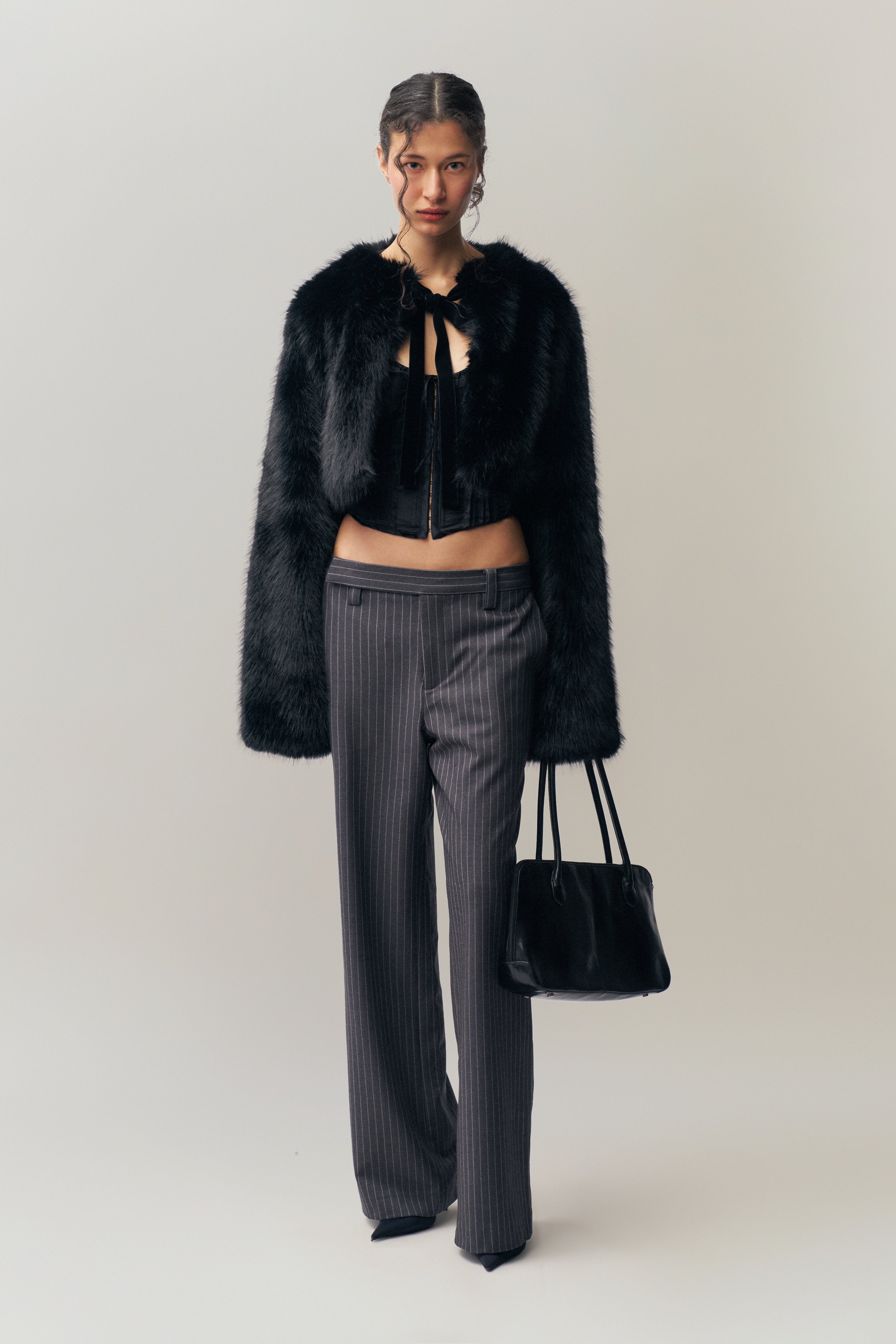 ALYANA FAUX FUR JACKET - 4