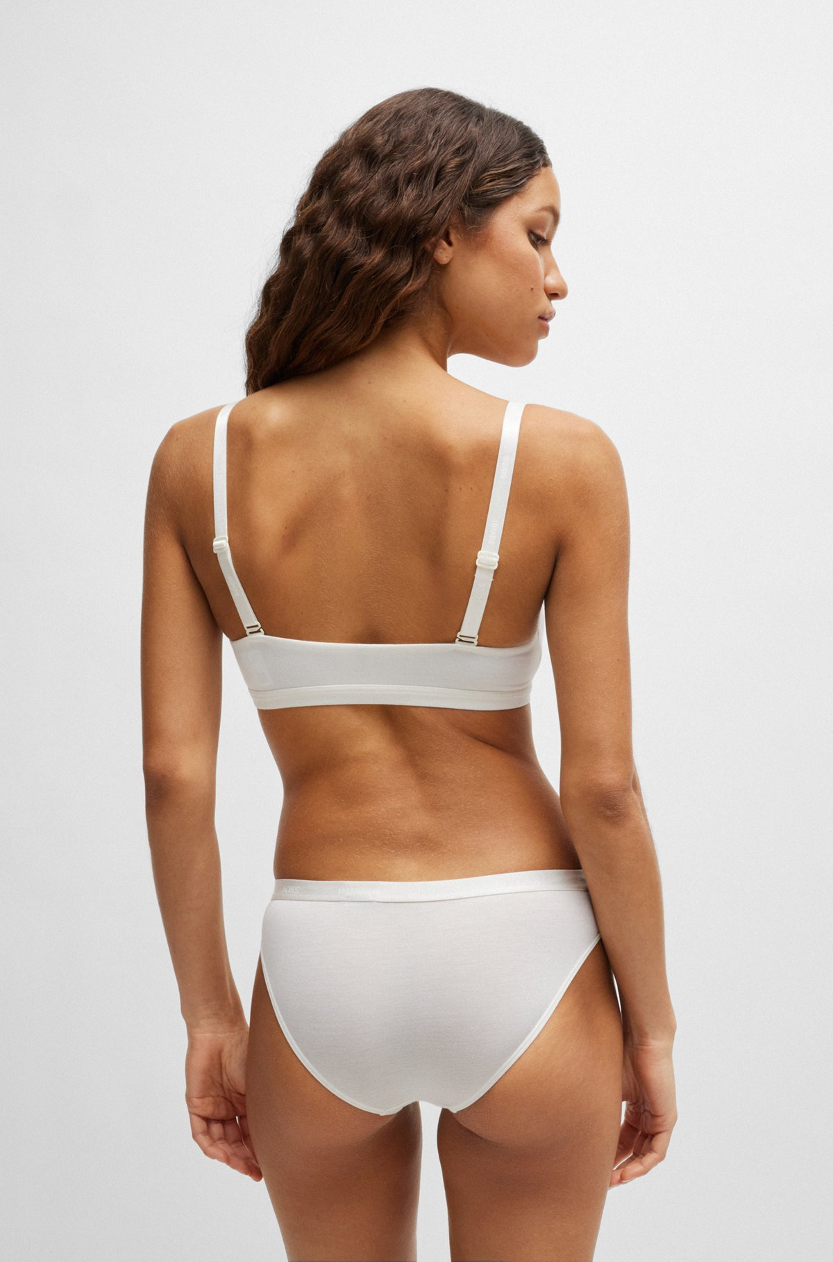 STRETCH-JERSEY BRIEFS WITH LOGO WAISTBAND - 3
