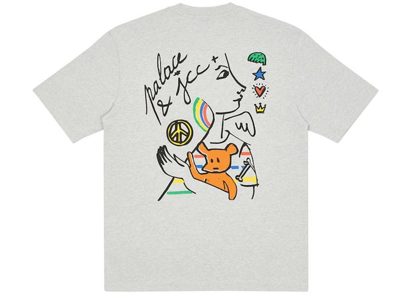 PALACE Palace JCDC2 T-Shirt Grey Marl outlook