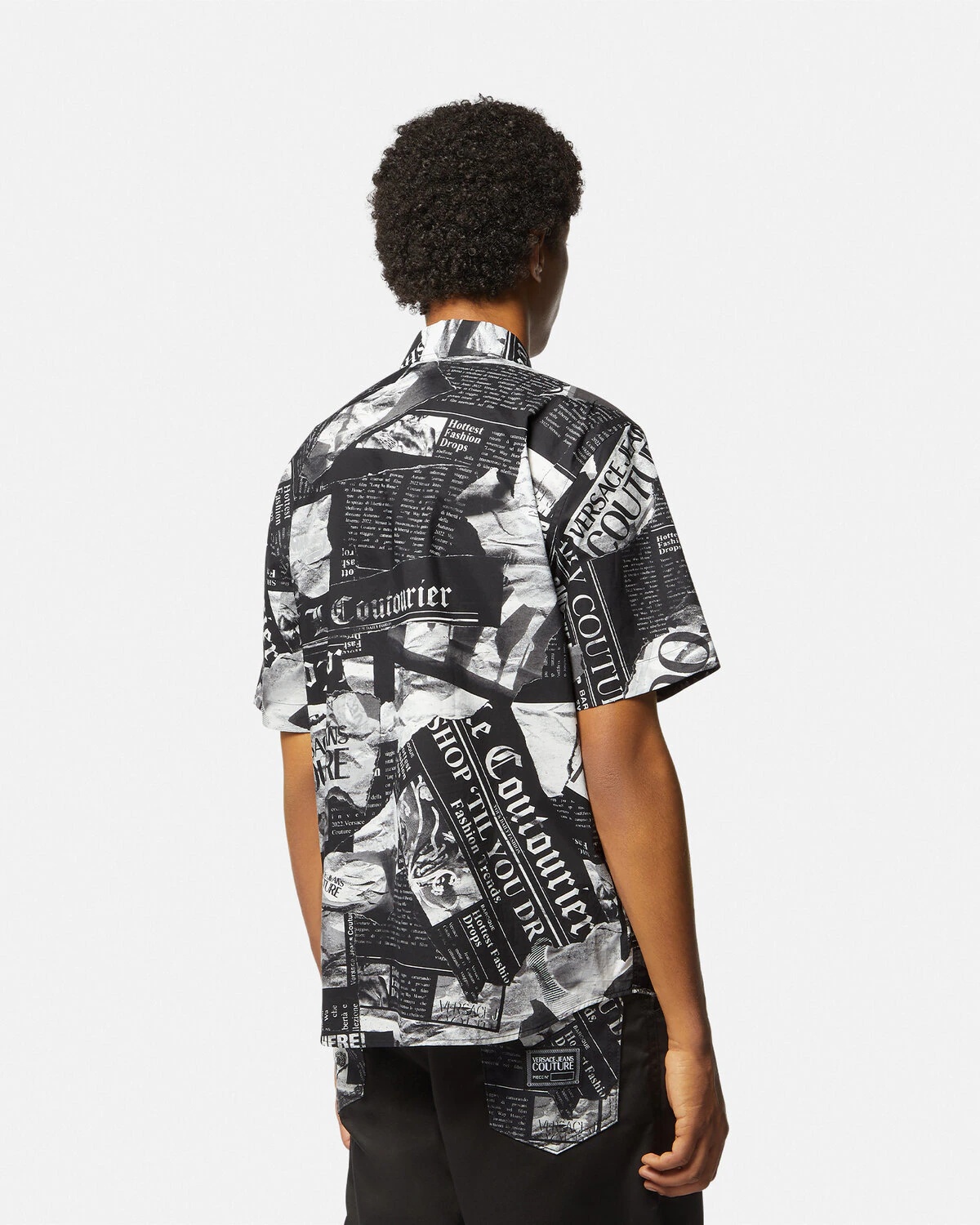 Magazine Short-Sleeved Shirt - 5