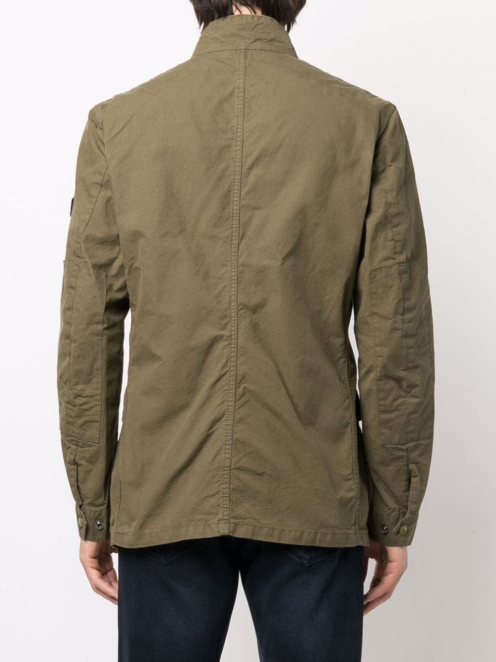 single-breasted zipped jacket - 4