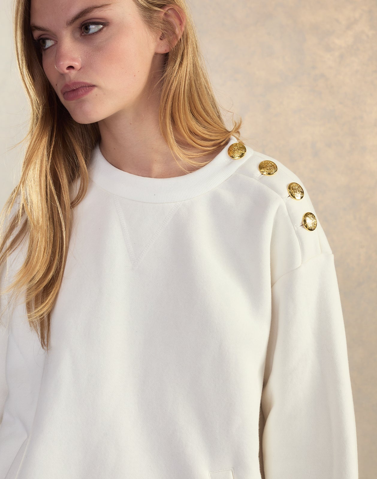 Button Up Sweatshirt - 7