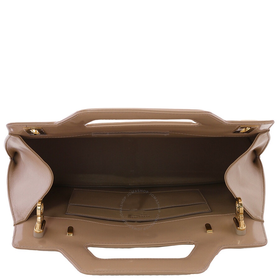 Ferragamo Wanda Top Handle Bag - Beige - 4