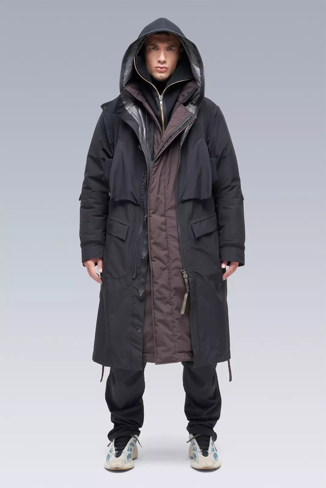 ACRONYM P24A-DS BLACK XSサイズ ACRONYM P24A-DS schoeller® Dryskin™ Articulated BDU Trouser