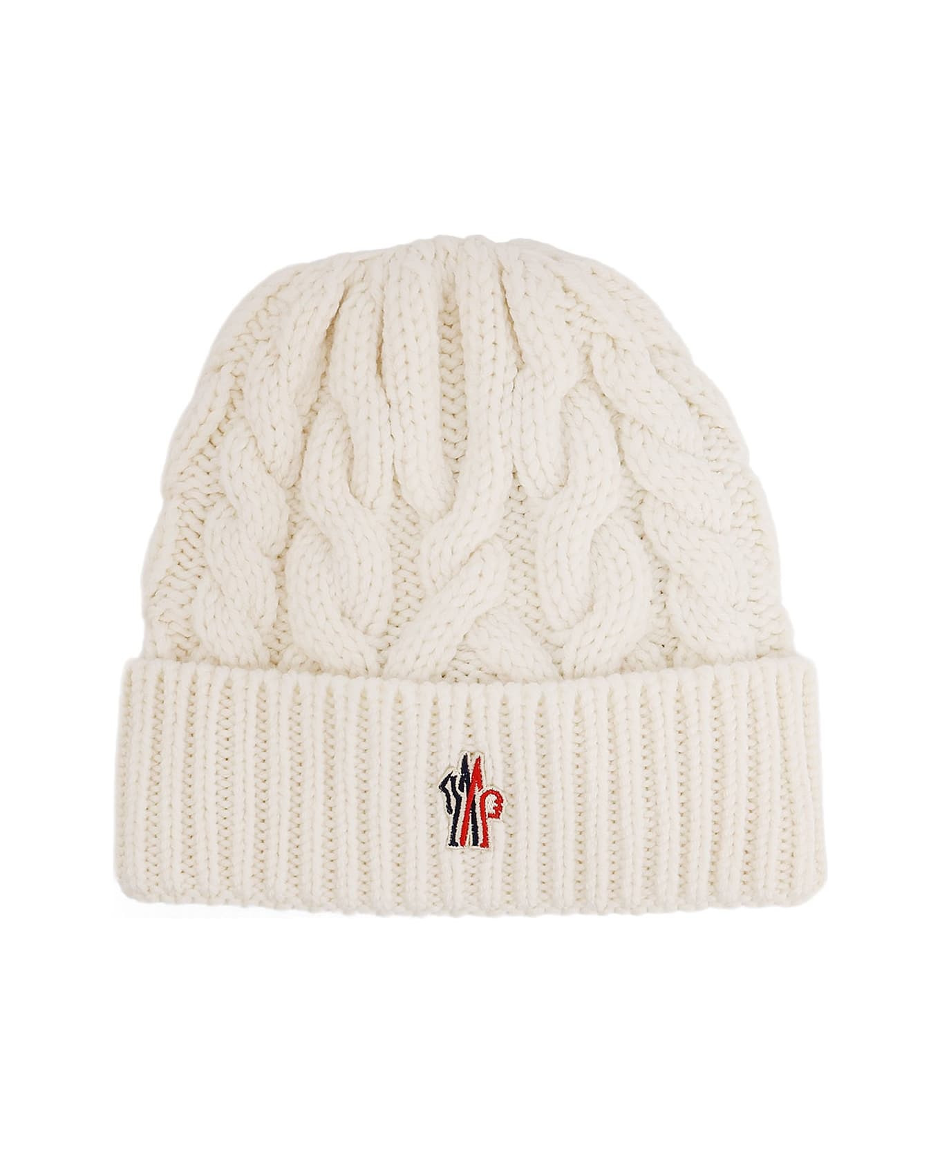 Virgin Wool Beanie Hat - 1