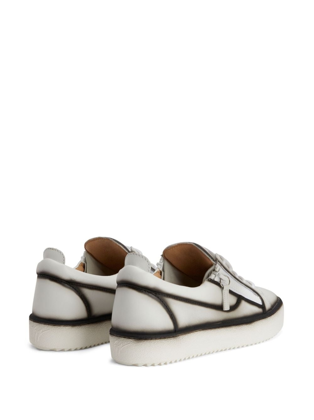 Frankie low-top leather sneakers - 3
