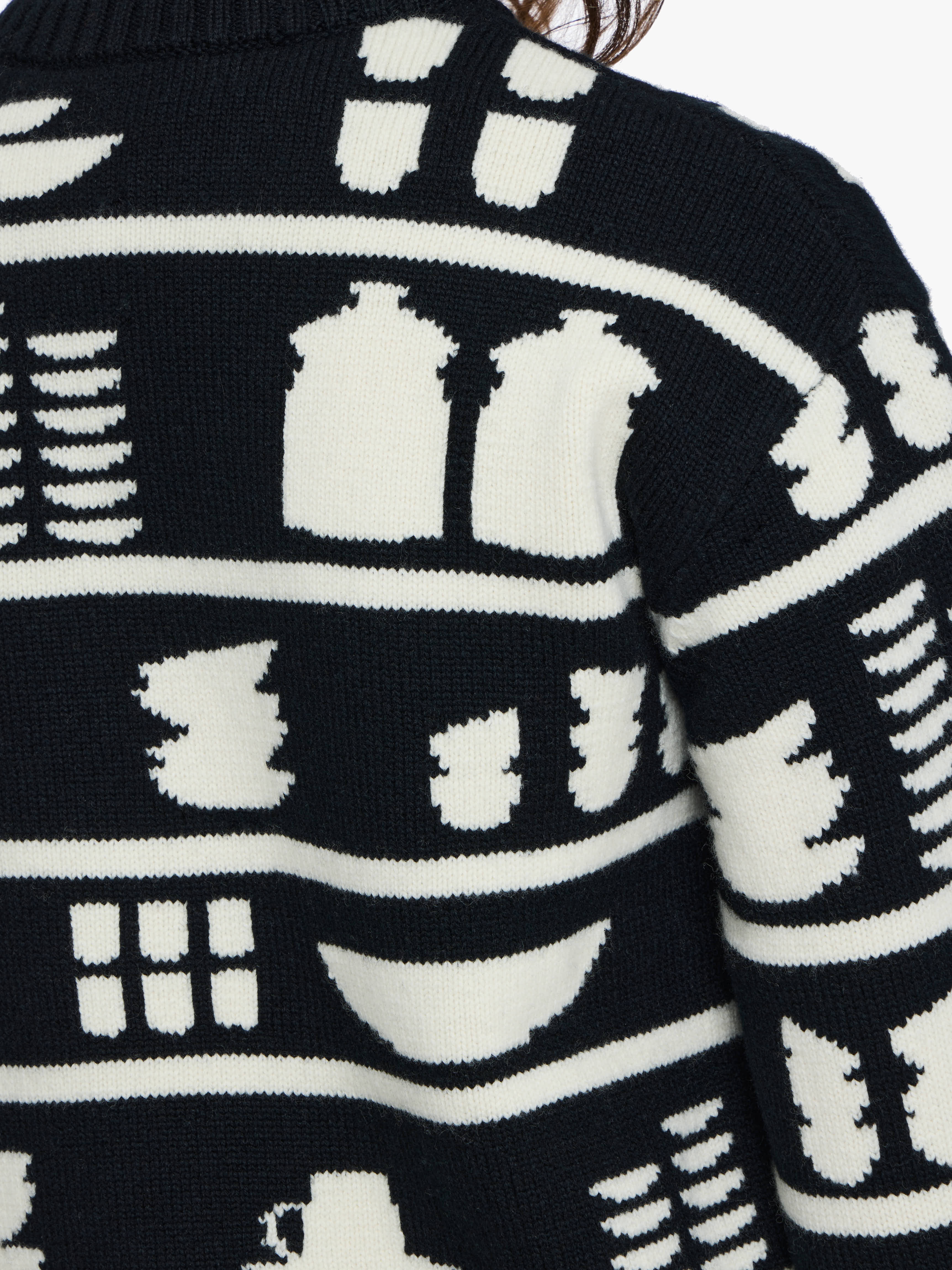 CROCKERY JACQUARD JUMPER - 4