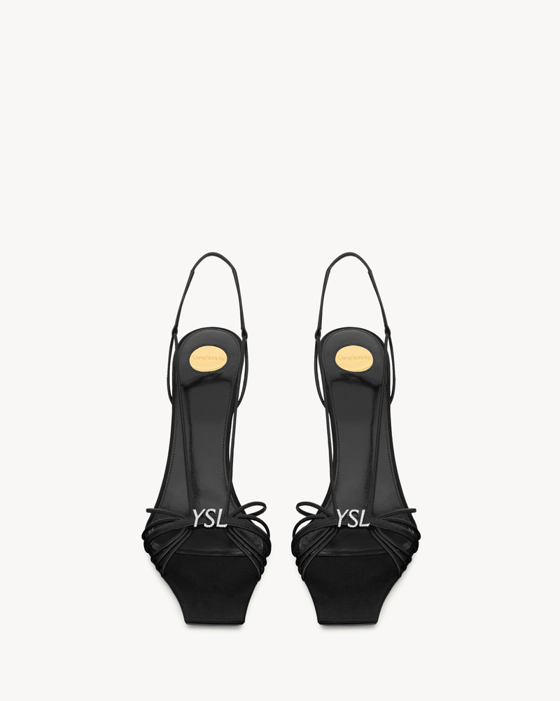 SAINT LAURENT JERRY SANDALS IN SMOOTH LEATHER outlook