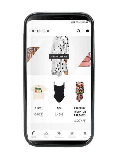 Marc Jacobs logo-print Samsung Galaxy S4 case outlook