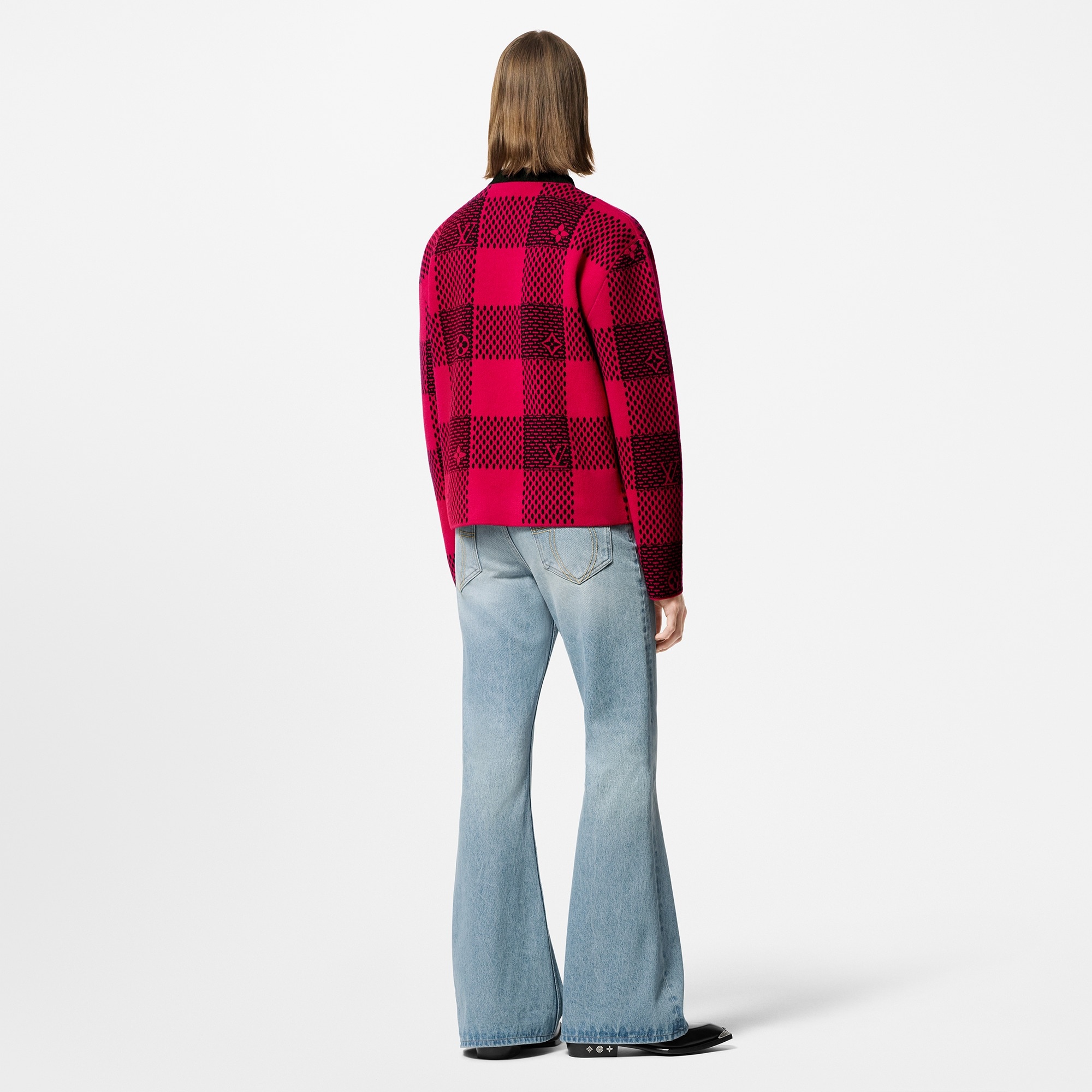 Damier Wool Crewneck - 3