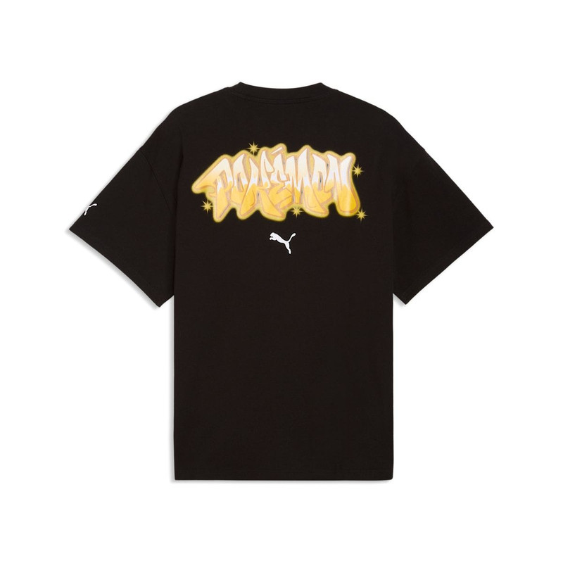 PUMA PUMA x Pokemon Pikachu Oversized T-Shirt 'PUMA Black' 635658-01 outlook