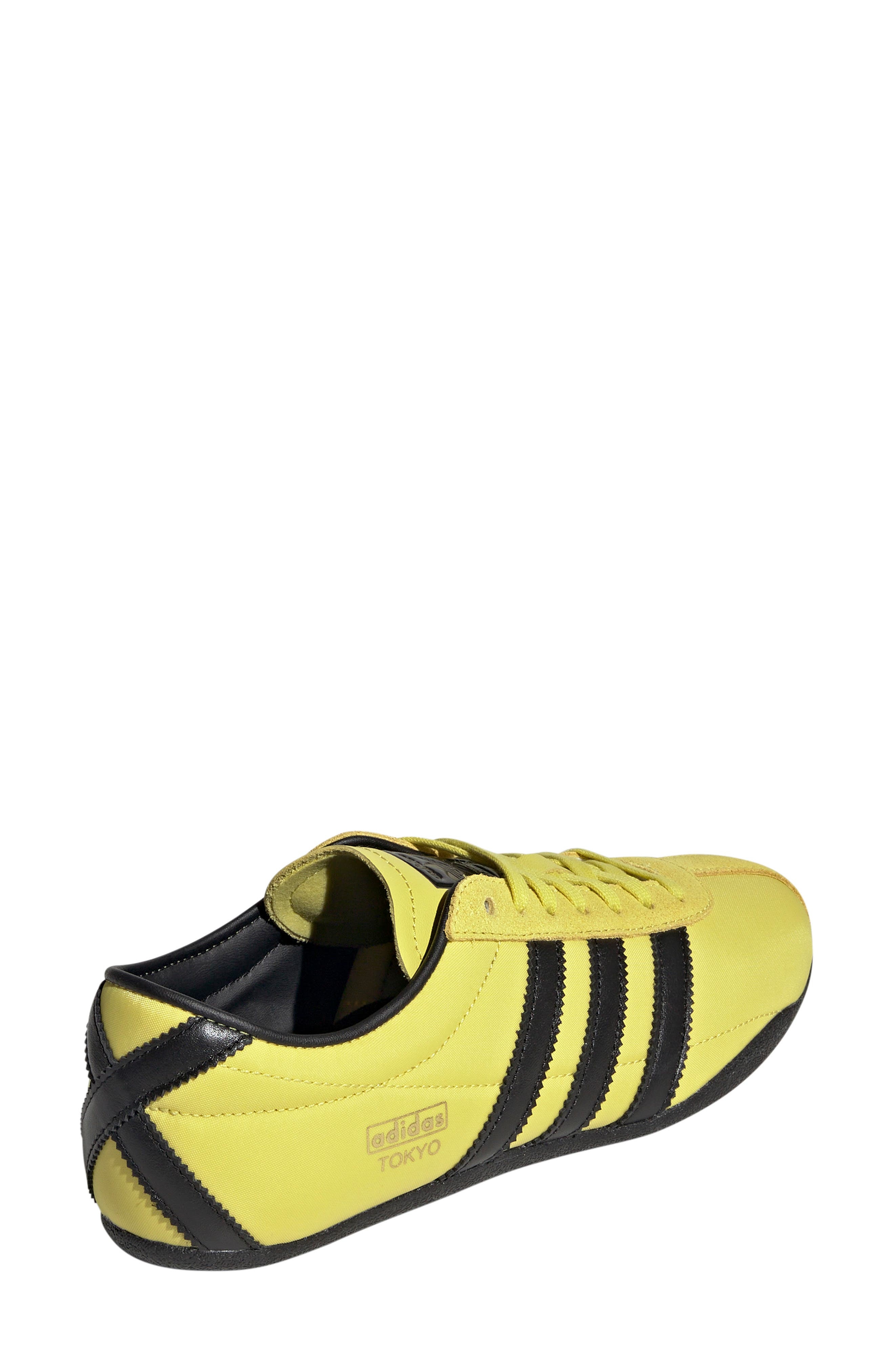 adidas Tokyo Low Top Suede Sneaker in Sulfur/Brown/Gold at Nordstrom - 2