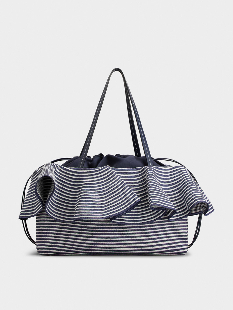 Medium Shopping Bag in raffia 4