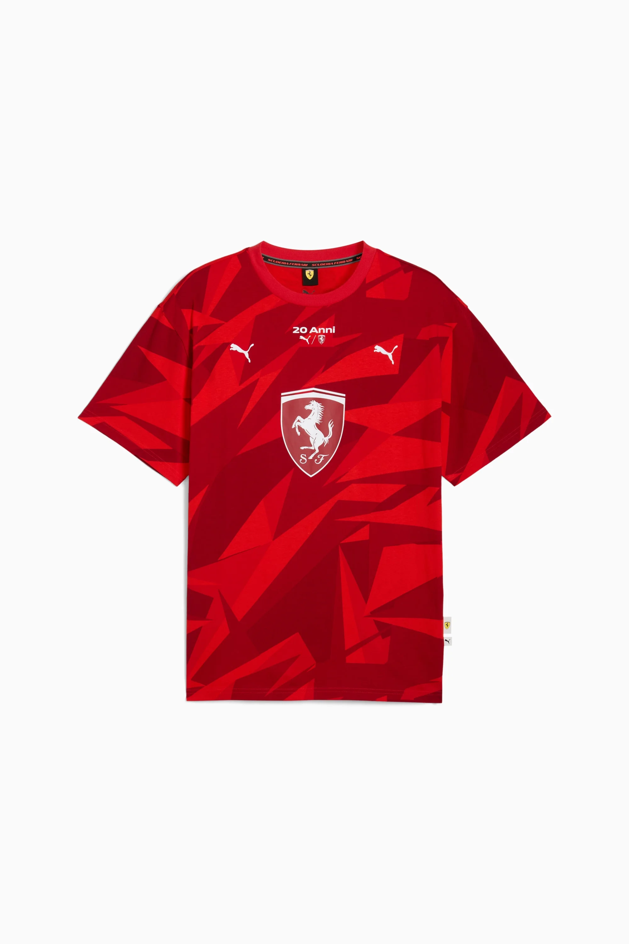 Scuderia Ferrari HP 20 Years of Red Men's Tee - 1