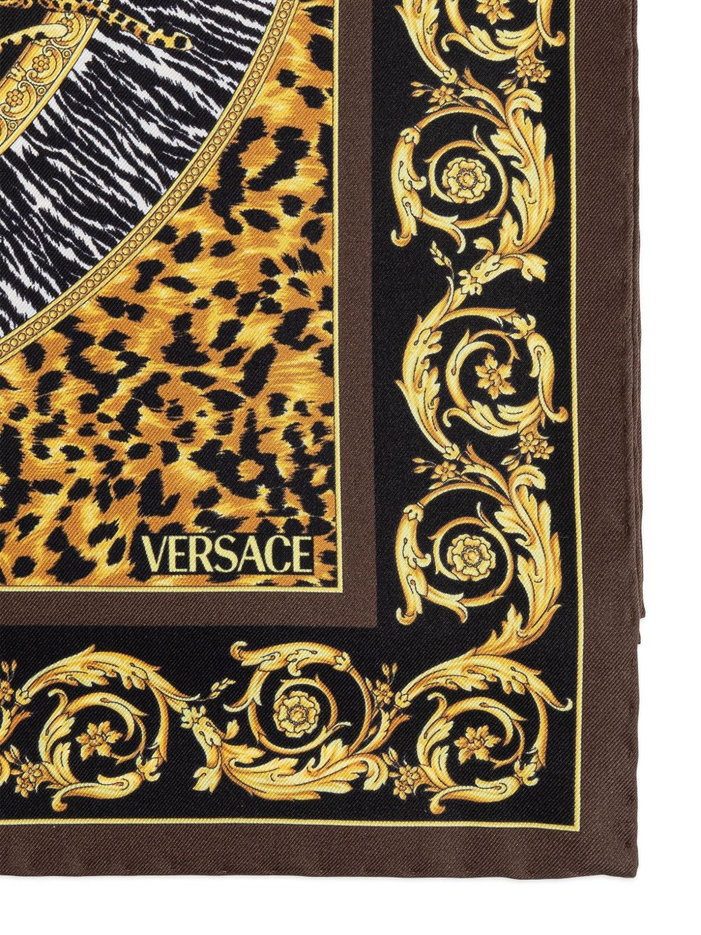 Barocco silk scarf - 2