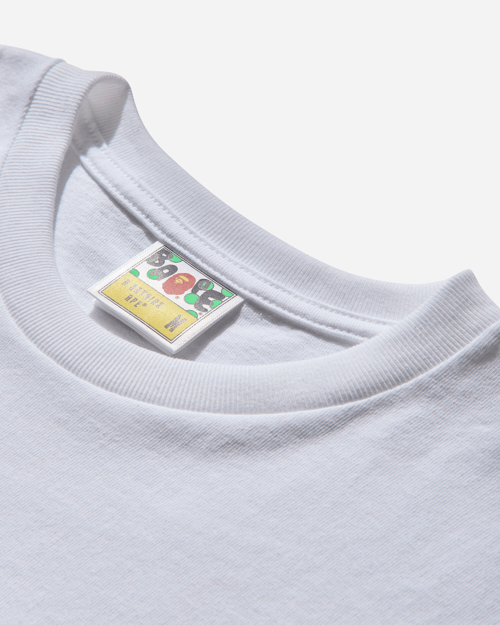 Men's College T-Shirt White - 3