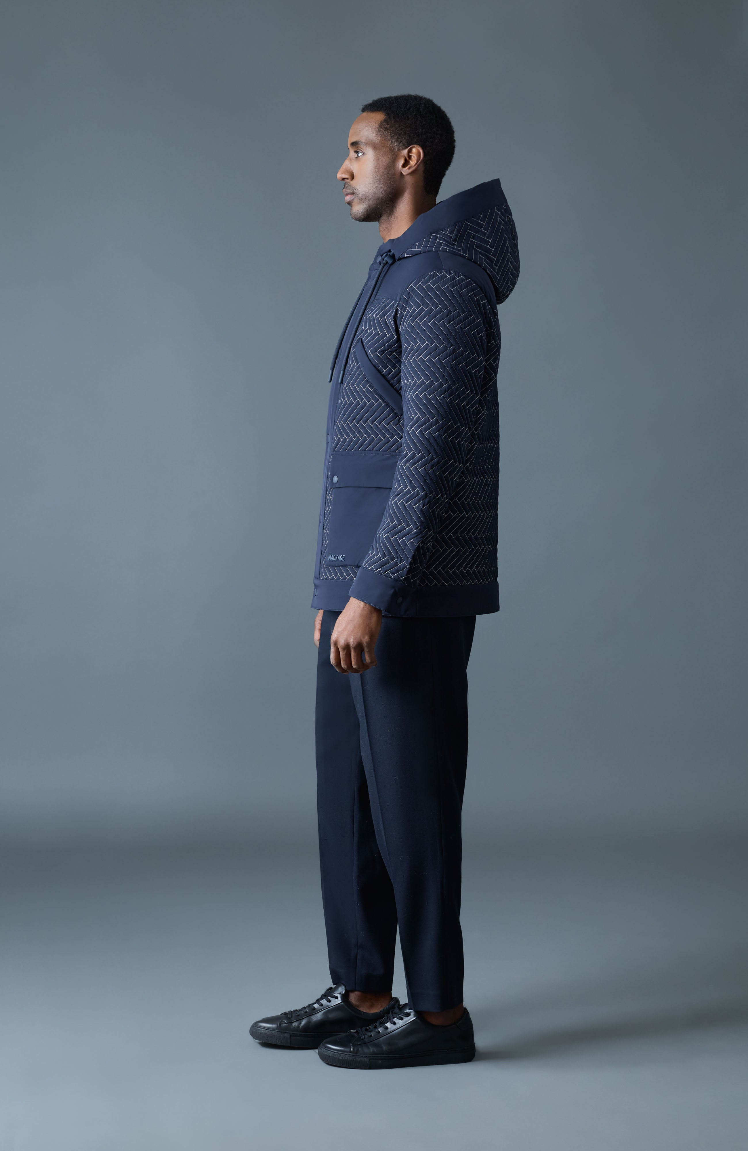 THIAGO Quilted Down Hooded Jacket - 3