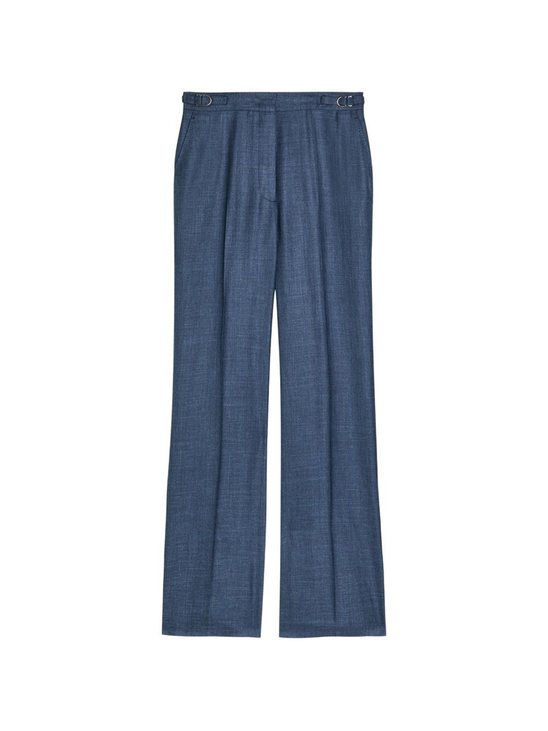 buckle-detail trousers 1
