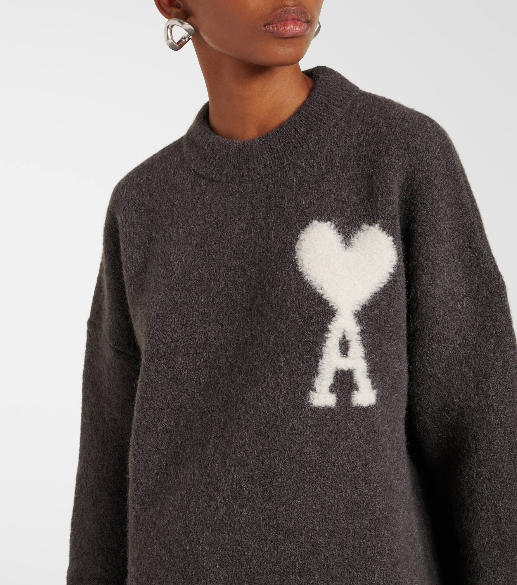 Ami De Coeur wool-blend sweater - 4