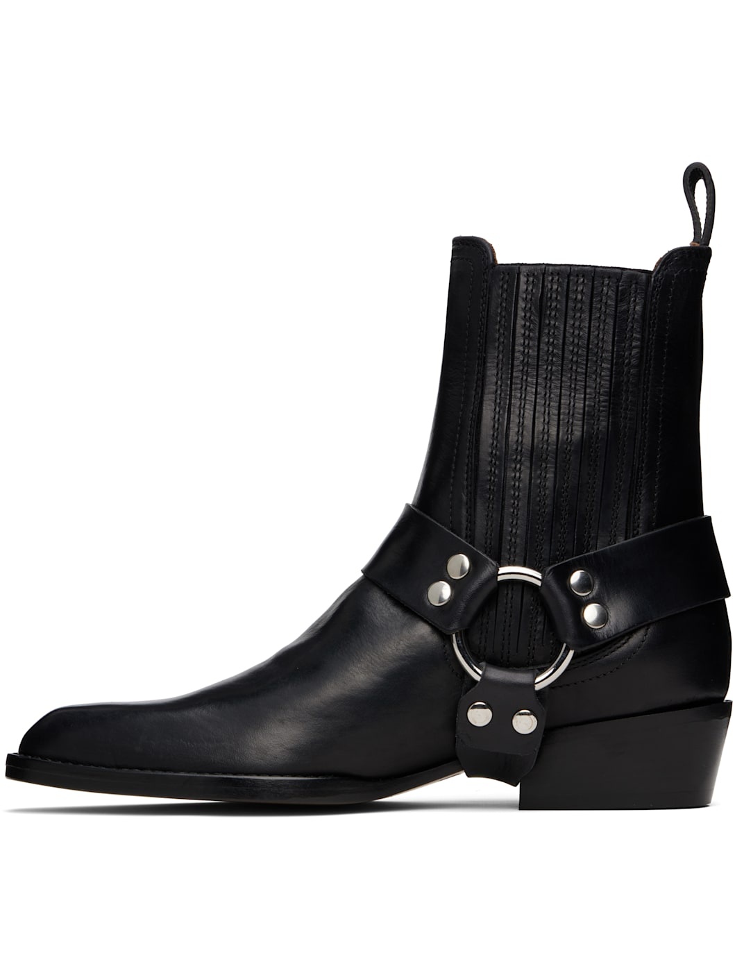 Black Helena Ankle Boots - 3