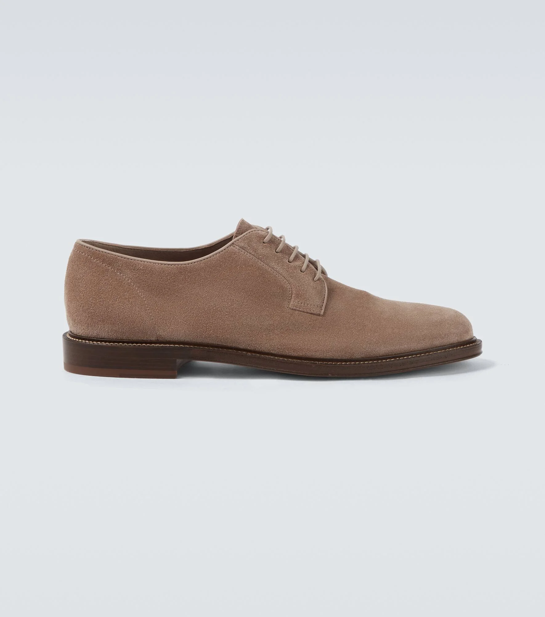Suede Derby shoes - 1